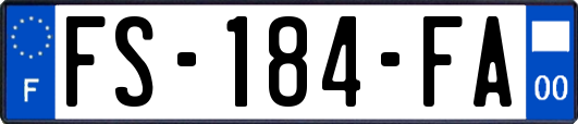 FS-184-FA