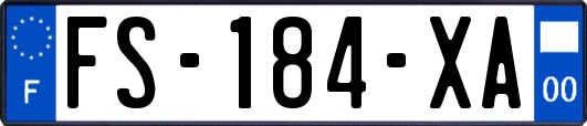 FS-184-XA