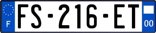 FS-216-ET