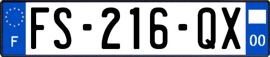 FS-216-QX