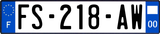 FS-218-AW