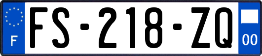 FS-218-ZQ