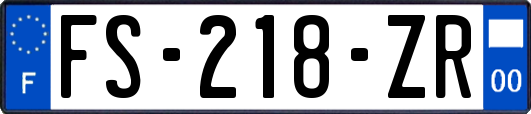 FS-218-ZR