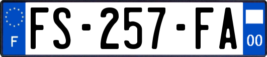 FS-257-FA