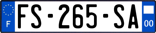FS-265-SA