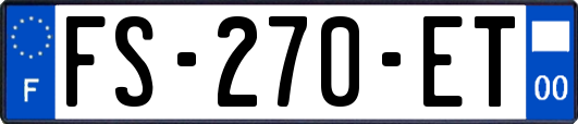 FS-270-ET
