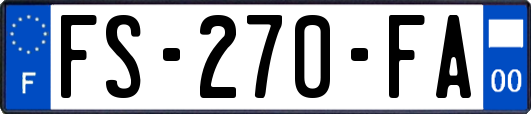 FS-270-FA