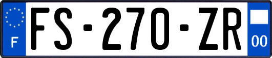 FS-270-ZR