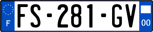 FS-281-GV