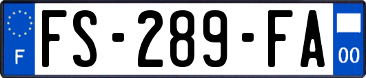 FS-289-FA