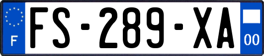 FS-289-XA