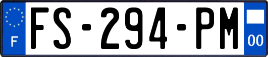 FS-294-PM