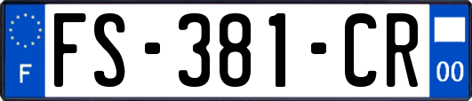 FS-381-CR