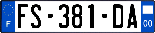 FS-381-DA