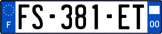 FS-381-ET