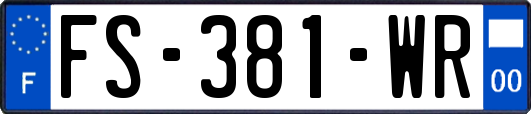 FS-381-WR