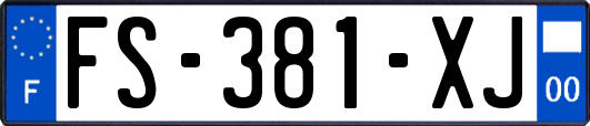 FS-381-XJ