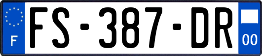 FS-387-DR