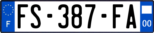 FS-387-FA