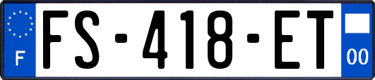 FS-418-ET