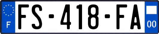 FS-418-FA