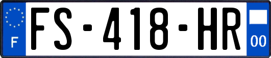 FS-418-HR