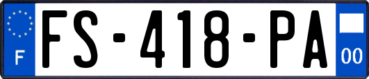 FS-418-PA