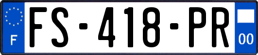 FS-418-PR