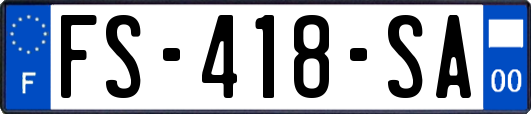 FS-418-SA