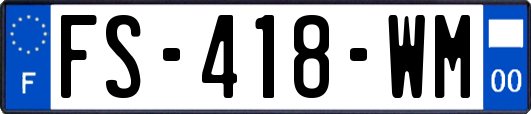 FS-418-WM