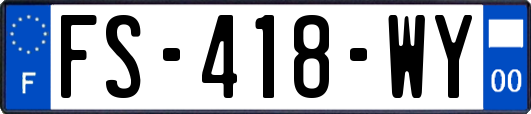 FS-418-WY