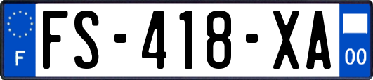 FS-418-XA