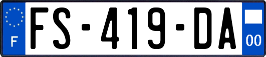 FS-419-DA