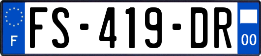 FS-419-DR