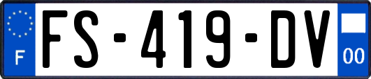 FS-419-DV