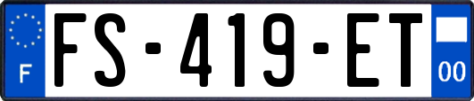 FS-419-ET