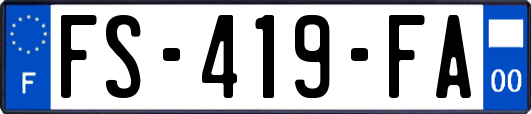 FS-419-FA