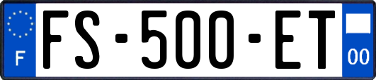 FS-500-ET