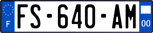 FS-640-AM