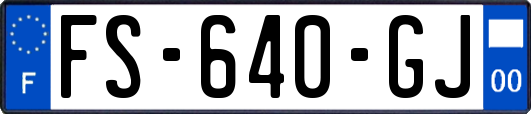 FS-640-GJ