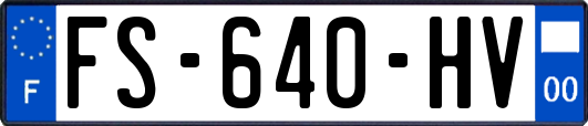 FS-640-HV