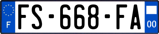 FS-668-FA