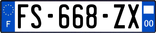 FS-668-ZX