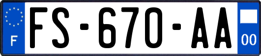 FS-670-AA