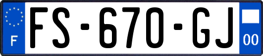 FS-670-GJ