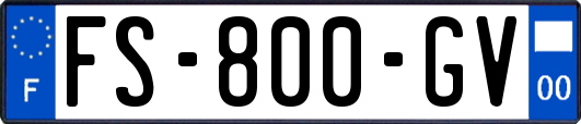 FS-800-GV