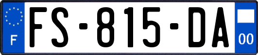 FS-815-DA