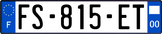FS-815-ET