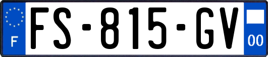 FS-815-GV
