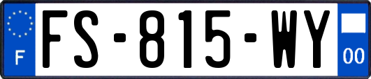 FS-815-WY